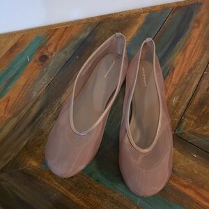 Anthropologie Mesh Brown Women's Flats